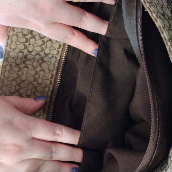 EUC Vintage Suade Micro C Coach - Picture 12 of 16